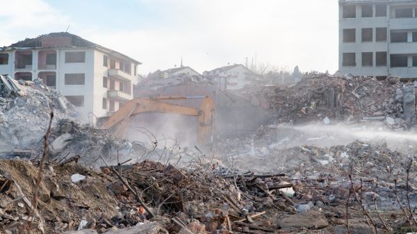Apartment Demolition in Bloomington