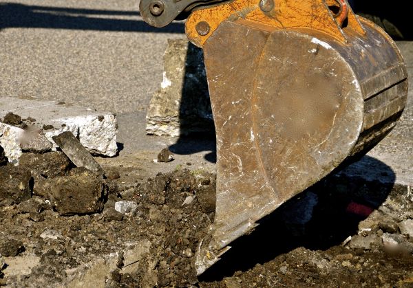 Cement Pad Demolition in Bloomington