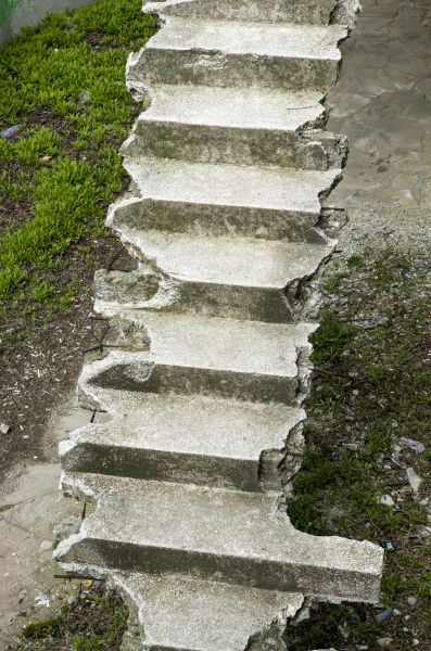 Concrete Steps Demolition in Bloomington